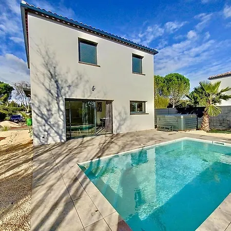 Somptueuse De Luxe, Jacuzzi Et Piscine Villa Teyran