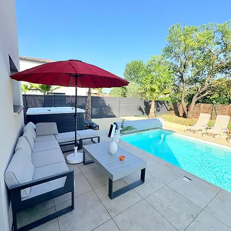 Villa Somptueuse De Luxe, Jacuzzi Et Piscine